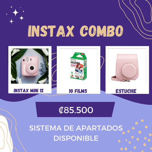 Combo Instax Mini 12